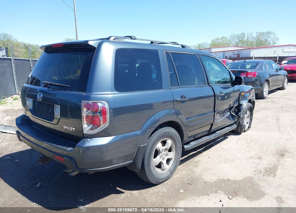 2006 HONDA PILOT EX-L VIN: 5FNYF18566B012882