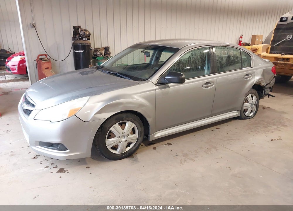 2011 SUBARU LEGACY 2.5I VIN: 4S3BMCA60B3245240