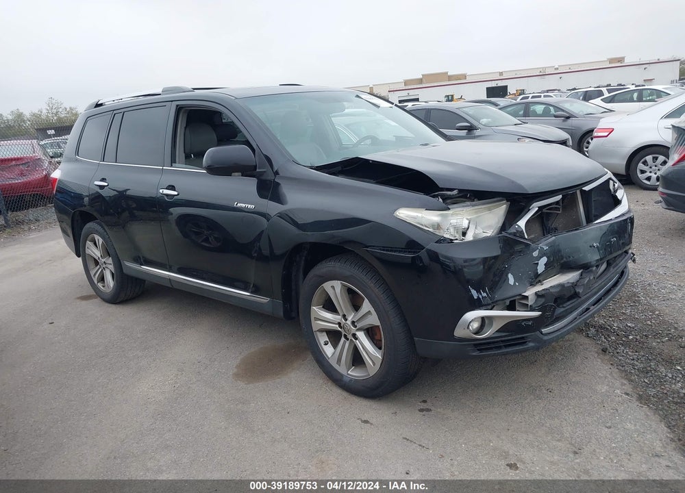 2011 TOYOTA HIGHLANDER LIMITED V6 VIN: 5TDYK3EH8BS049038