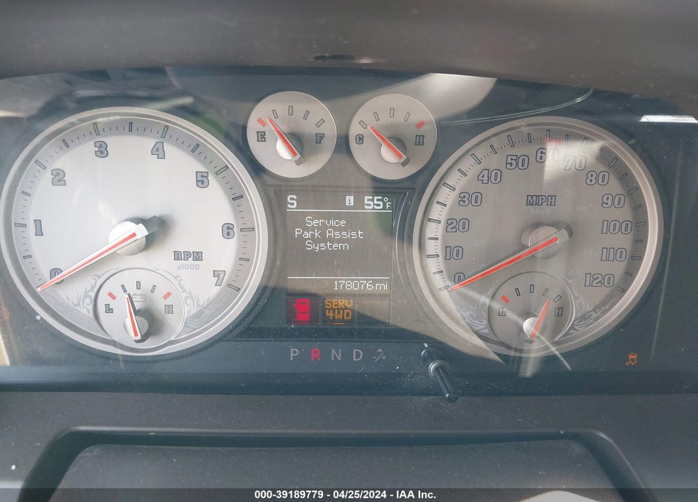 2012 RAM 1500 LAIE LONGHORN EDITION VIN: 1C6RD7PT0CS252660