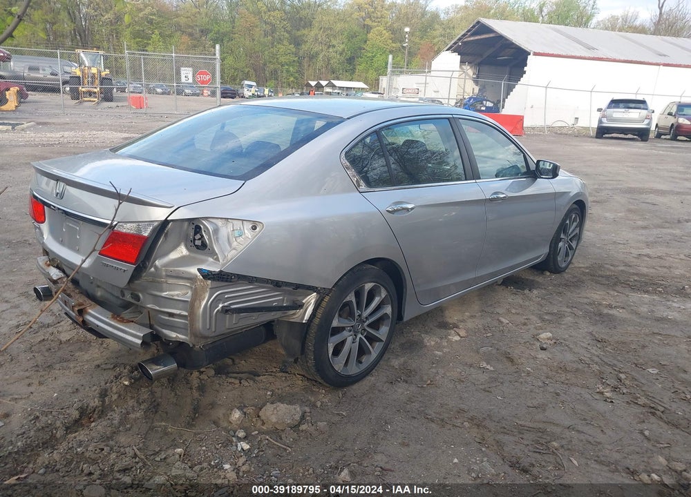 2013 HONDA ACCORD SPORT VIN: 1HGCR2F55DA209950
