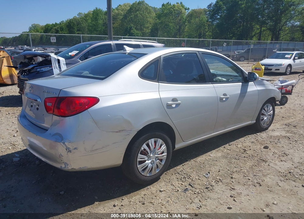 2010 HYUNDAI ELANTRA GLS VIN: KMHDU4ADXAU876899