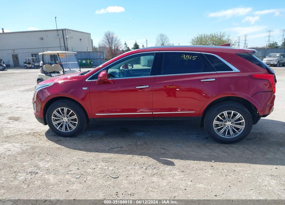 2019 CADILLAC XT5 LUXURY VIN: 1GYKNCRS5KZ123799