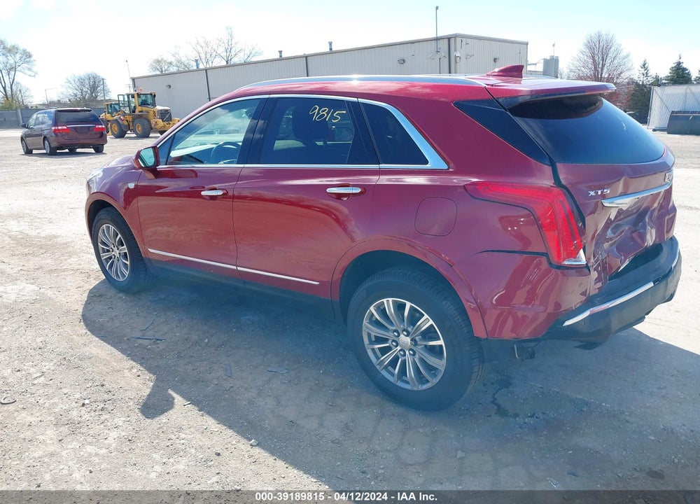2019 CADILLAC XT5 LUXURY VIN: 1GYKNCRS5KZ123799