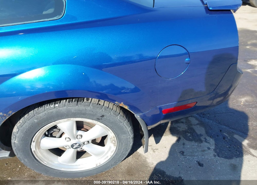 2007 FORD MUSTANG VIN: 1ZVFT80N975345923