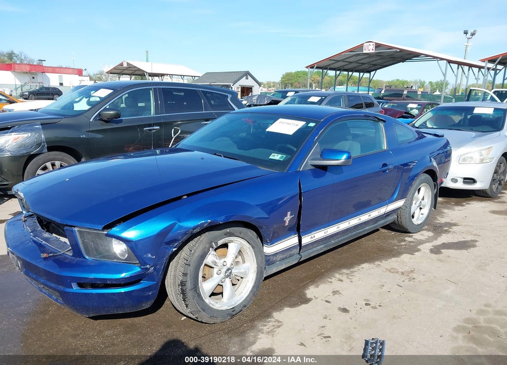 2007 FORD MUSTANG VIN: 1ZVFT80N975345923