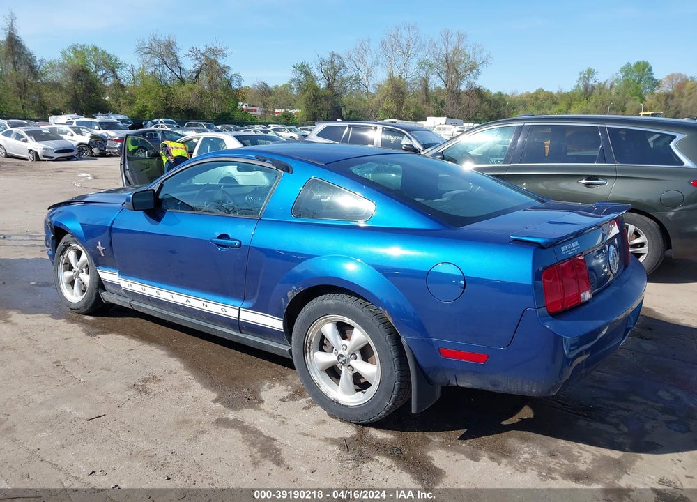 2007 FORD MUSTANG VIN: 1ZVFT80N975345923