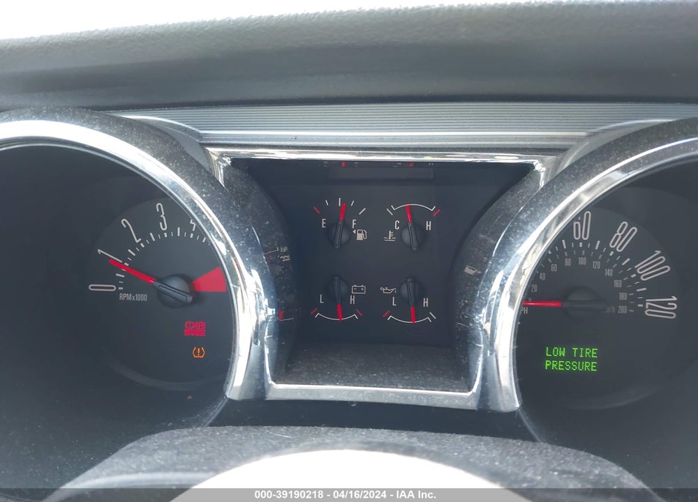 2007 FORD MUSTANG VIN: 1ZVFT80N975345923