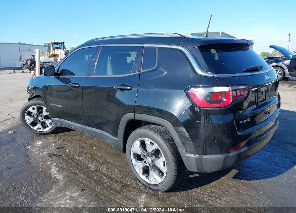 2020 JEEP COMPASS LIMITED 4X4 VIN: 3C4NJDCB2LT170620