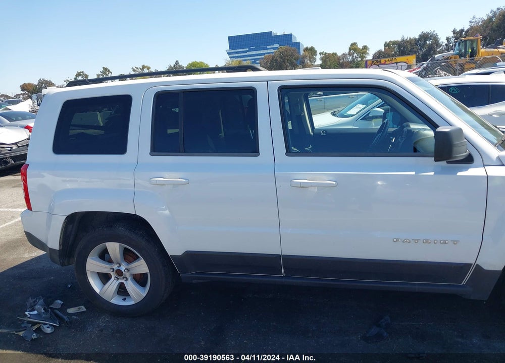 2014 JEEP PATRIOT LATITUDE VIN: 1C4NJPFA4ED564164