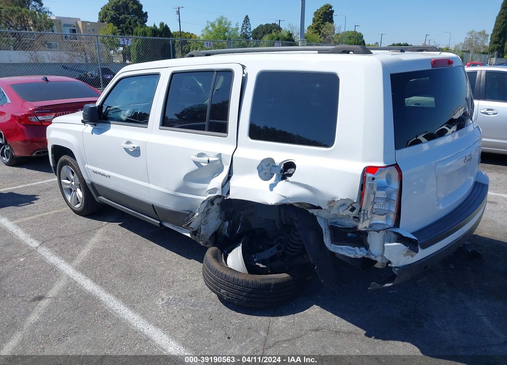 2014 JEEP PATRIOT LATITUDE VIN: 1C4NJPFA4ED564164