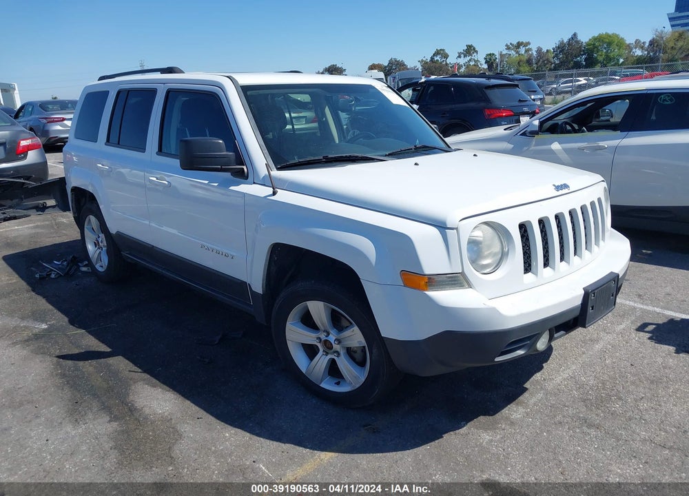 2014 JEEP PATRIOT LATITUDE VIN: 1C4NJPFA4ED564164