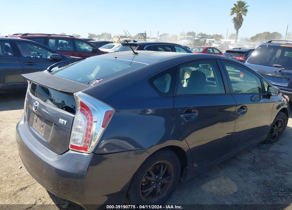 2012 TOYOTA PRIUS VIN: JTDKN3DU3C1556309