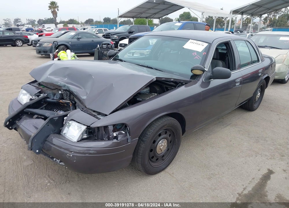 2011 FORD CROWN VICTORIA POLICE INTERCEPTOR VIN: 2FABP7BV7BX180321