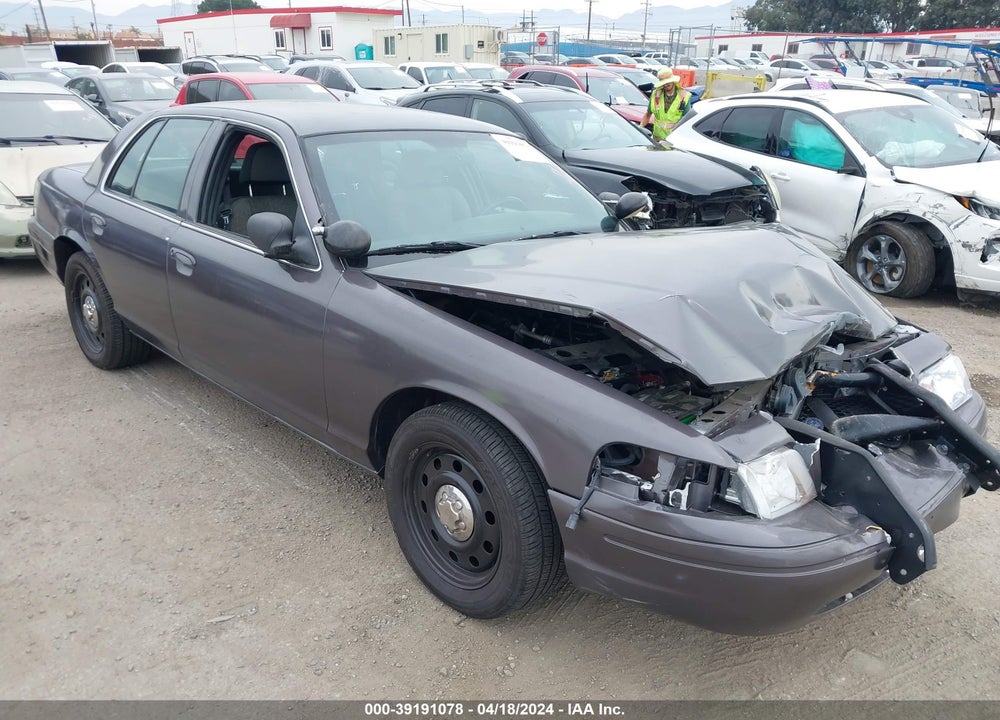 2011 FORD CROWN VICTORIA POLICE INTERCEPTOR VIN: 2FABP7BV7BX180321