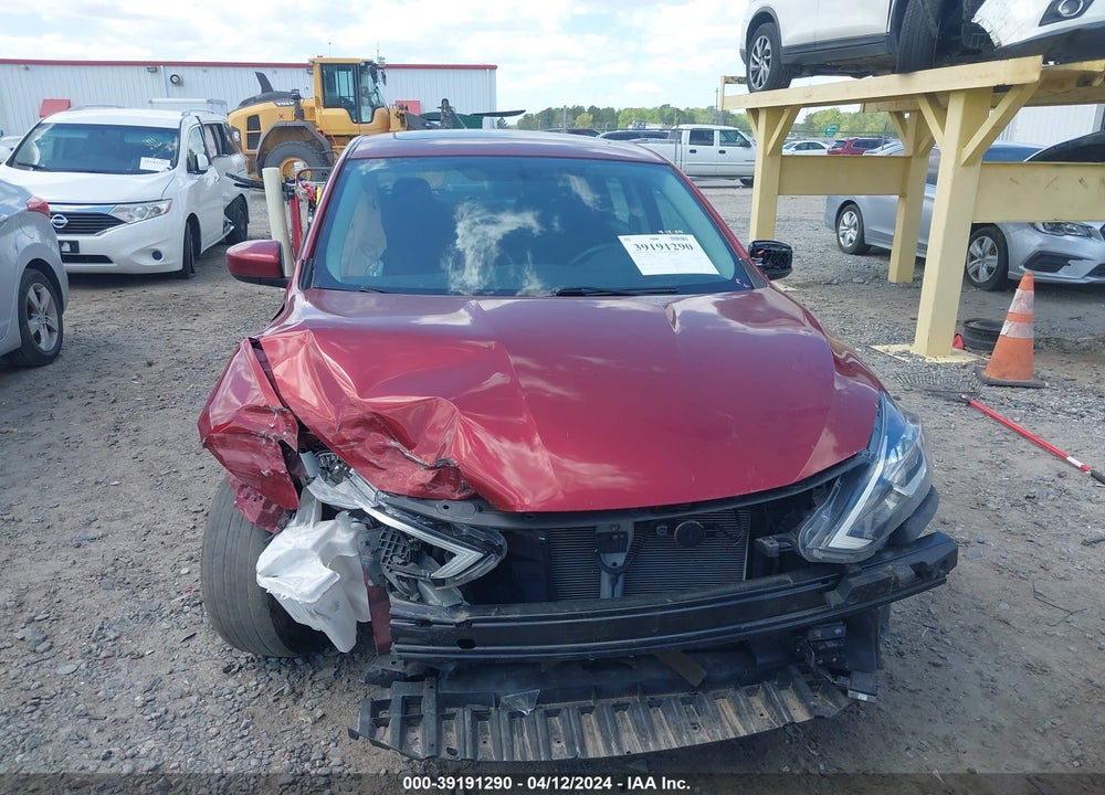 2018 NISSAN SENTRA SV VIN: 3N1AB7AP2JY348640