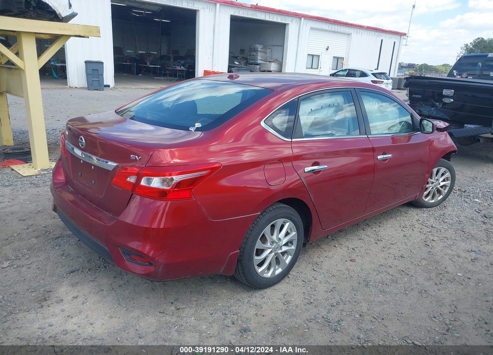 2018 NISSAN SENTRA SV VIN: 3N1AB7AP2JY348640