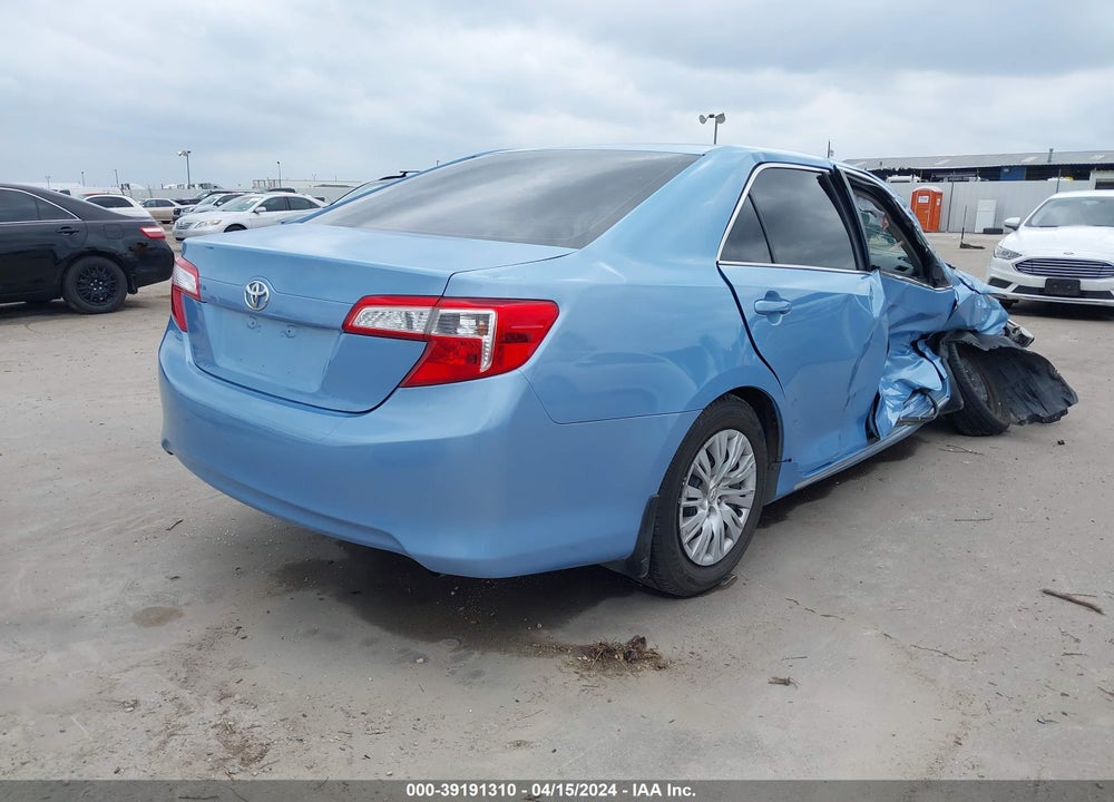 2012 TOYOTA CAMRY LE VIN: 4T1BF1FK3CU560027