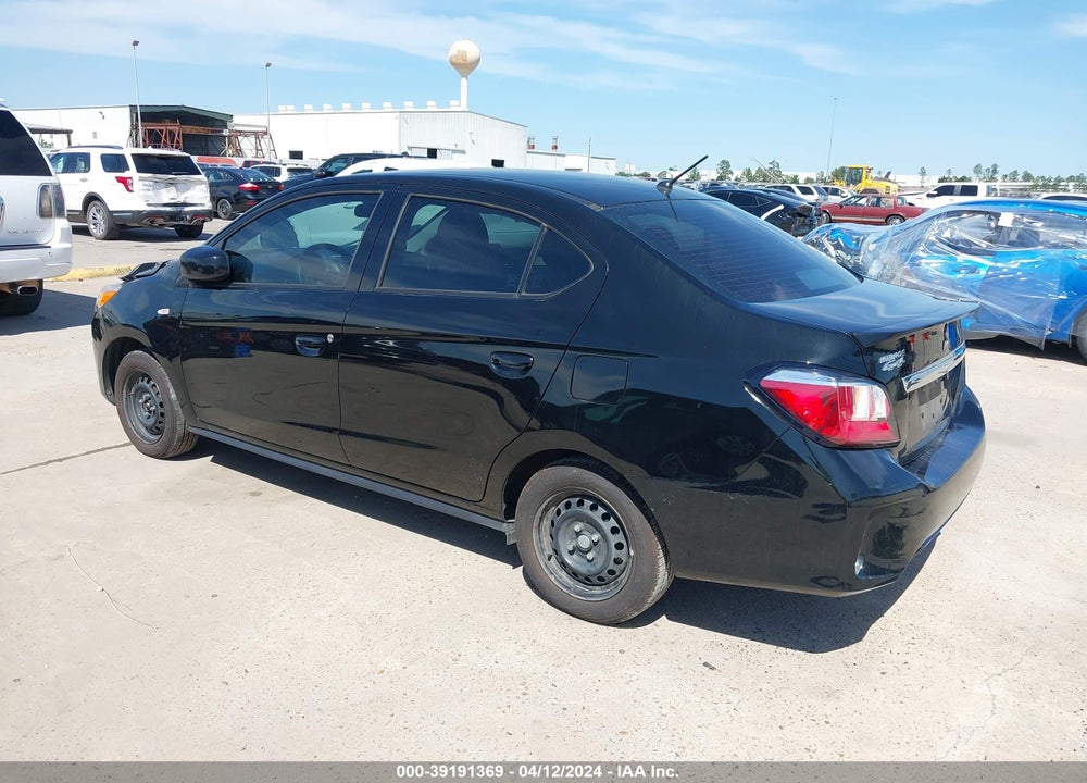 2021 MITSUBISHI MIRAGE G4 CARBONITE EDITION/ES/LE VIN: ML32FUFJ7MHF02208