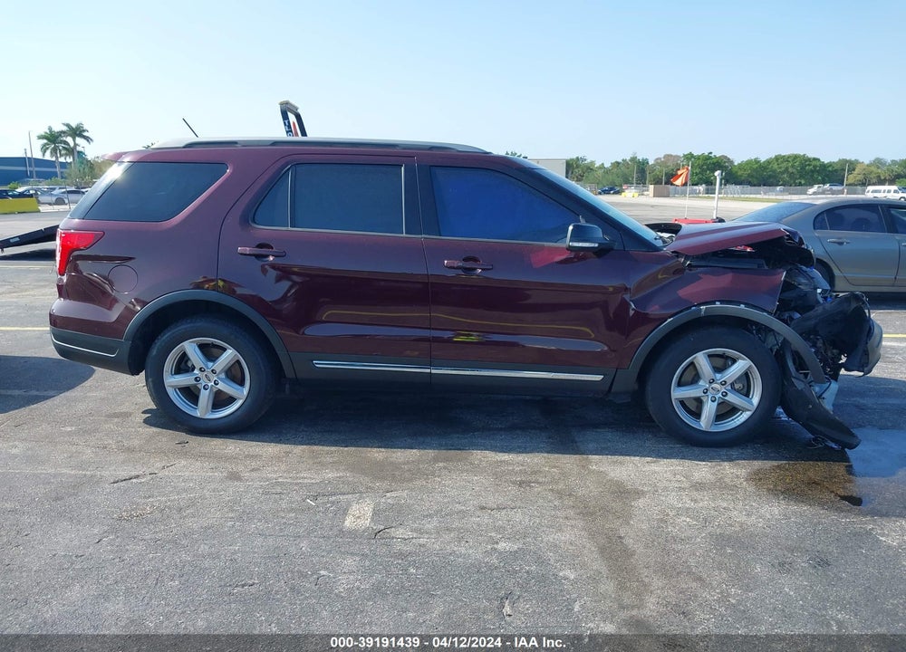 2018 FORD EXPLORER XLT VIN: 1FM5K7D82JGB39561