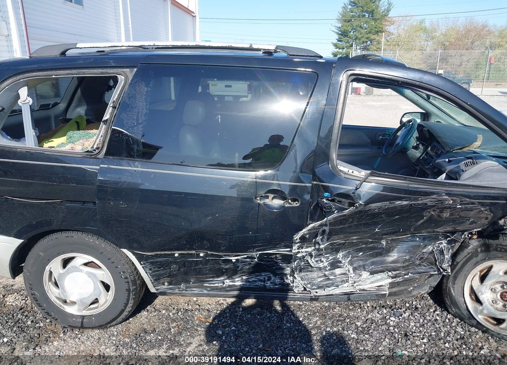 2000 TOYOTA SIENNA XLE VIN: 4T3ZF13C4YU252634