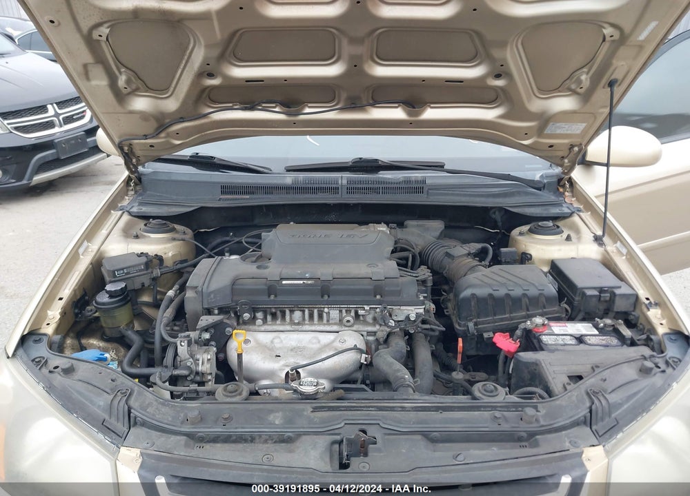 2009 KIA SPECTRA EX VIN: KNAFE222395667194