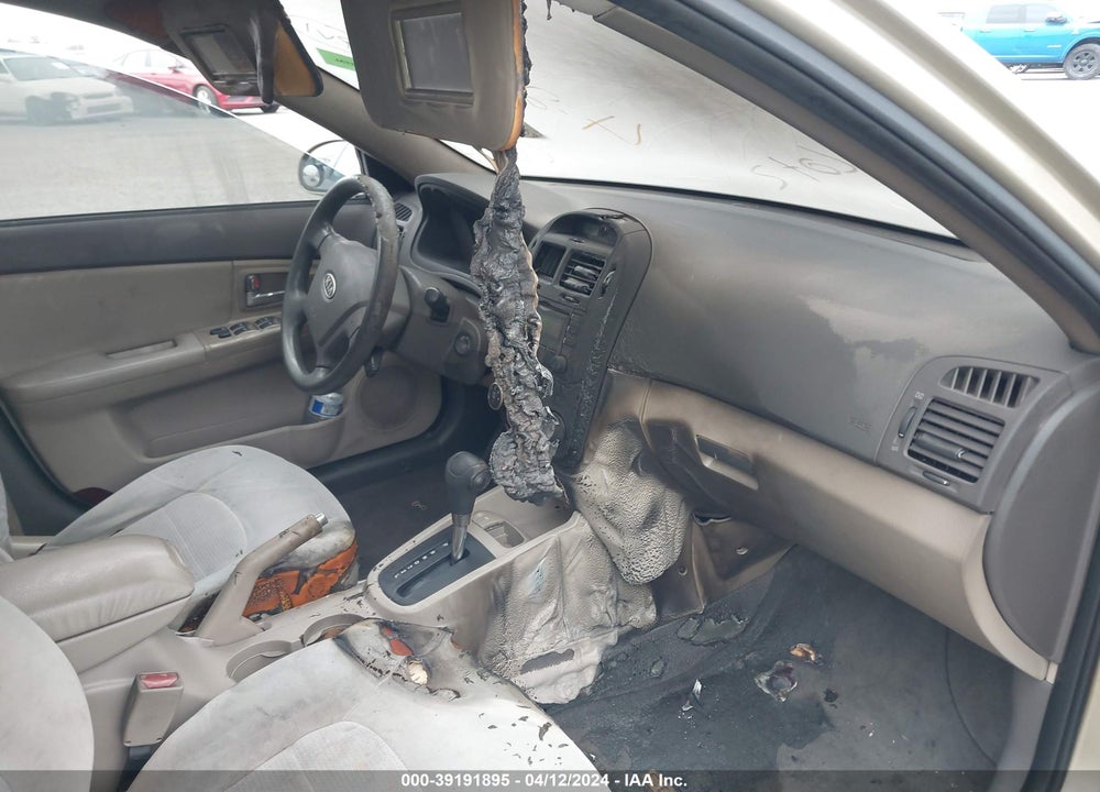 2009 KIA SPECTRA EX VIN: KNAFE222395667194
