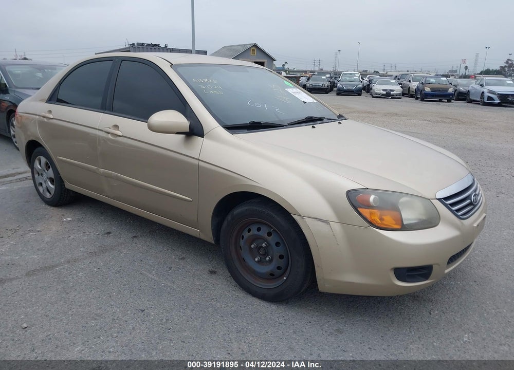 2009 KIA SPECTRA EX VIN: KNAFE222395667194