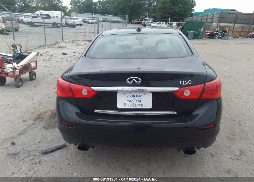 2016 INFINITI Q50 3.0T PREMIUM VIN: JN1EV7AP2GM306439