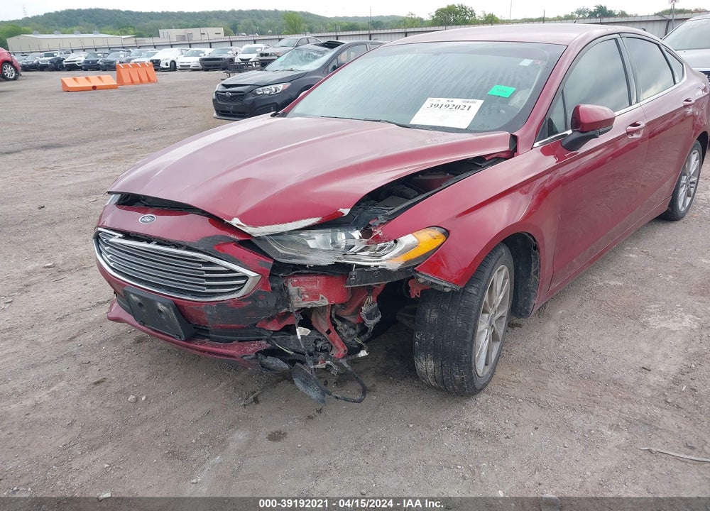 2017 FORD FUSION SE VIN: 3FA6P0HD9HR302756