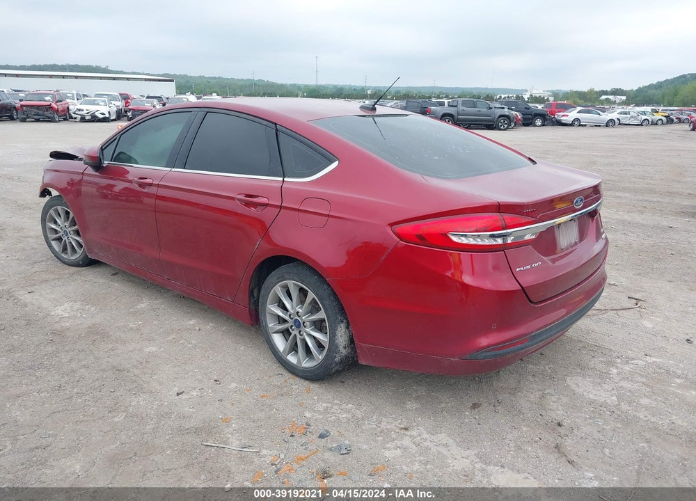 2017 FORD FUSION SE VIN: 3FA6P0HD9HR302756