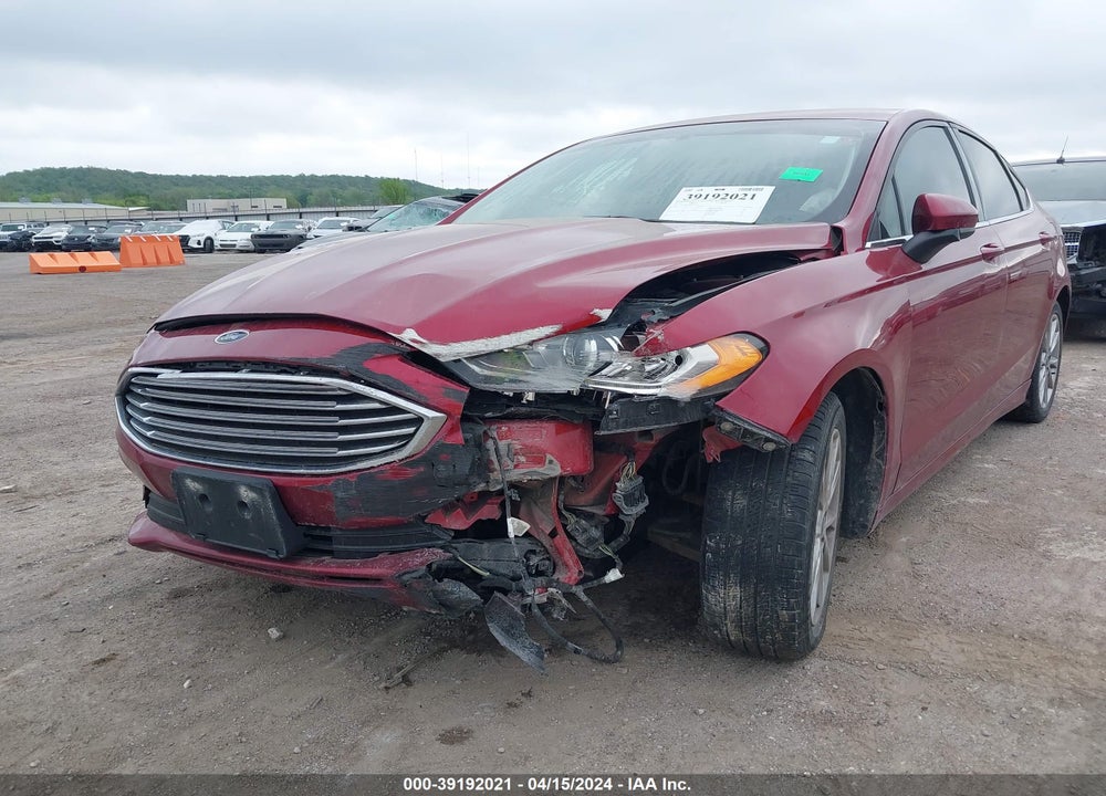 2017 FORD FUSION SE VIN: 3FA6P0HD9HR302756