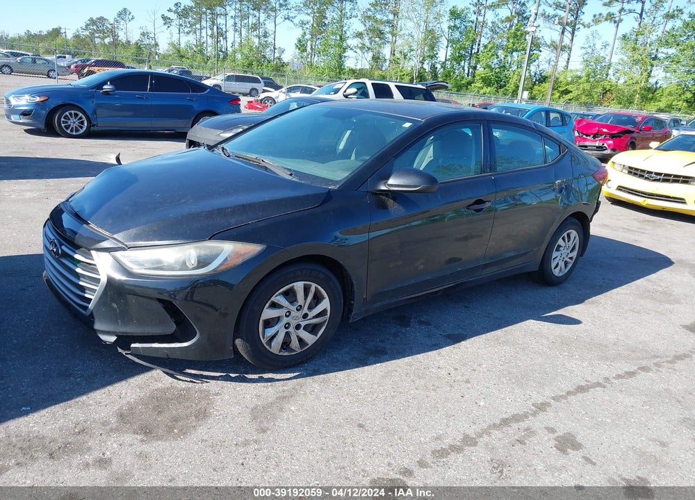 2017 HYUNDAI ELANTRA SE VIN: 5NPD74LF8HH142809