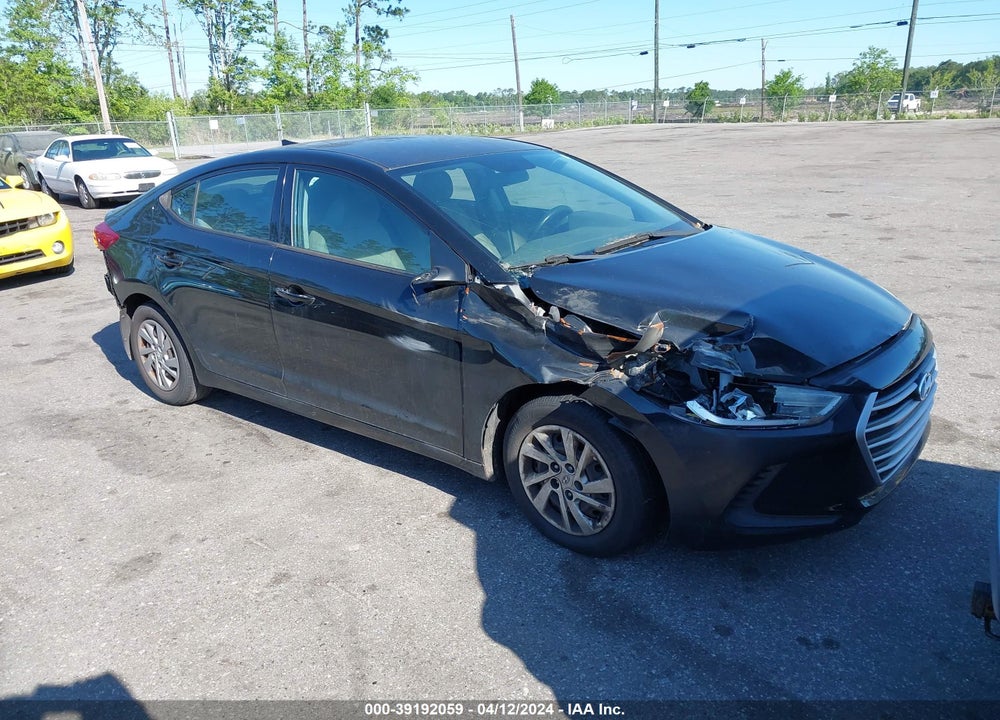 2017 HYUNDAI ELANTRA SE VIN: 5NPD74LF8HH142809