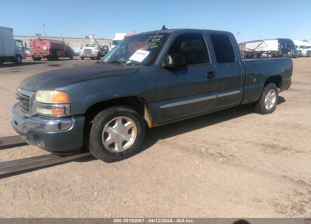 2006 GMC SIERRA 1500 SLE2 VIN: 2GTEC19T061136240