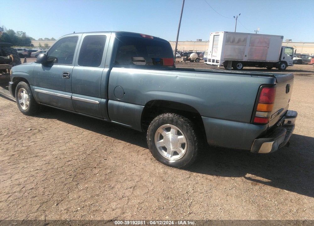 2006 GMC SIERRA 1500 SLE2 VIN: 2GTEC19T061136240