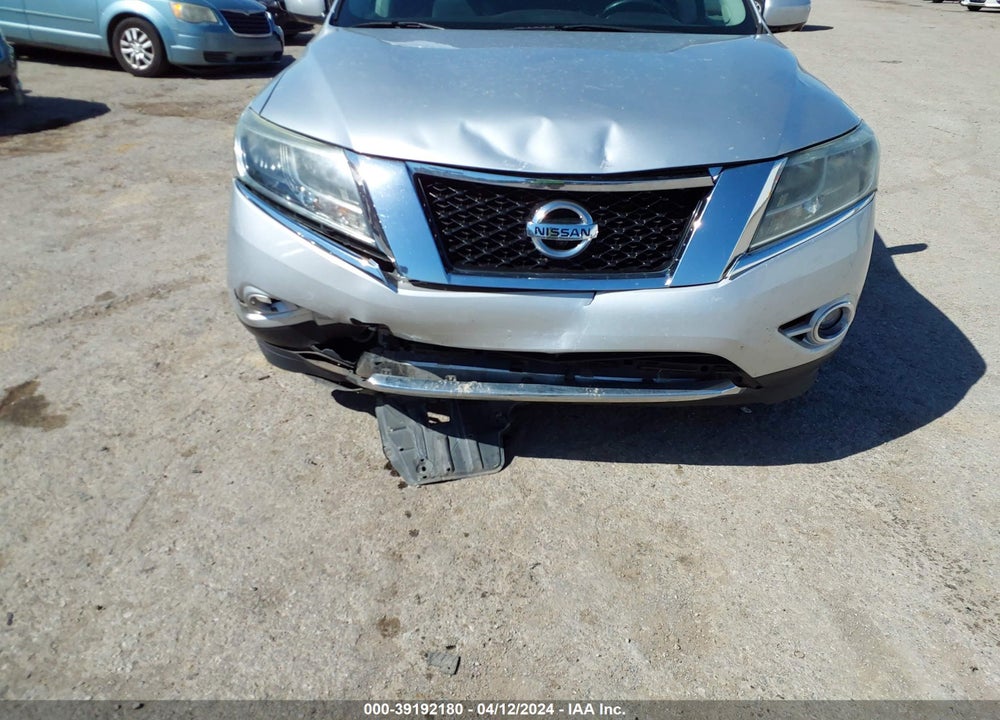 2013 NISSAN PATHFINDER PLATINUM VIN: 5N1AR2MN5DC674642