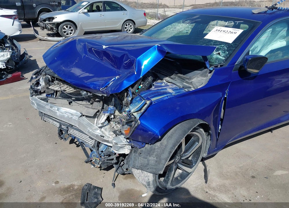 2019 HONDA ACCORD SPORT VIN: 1HGCV1F38KA021652