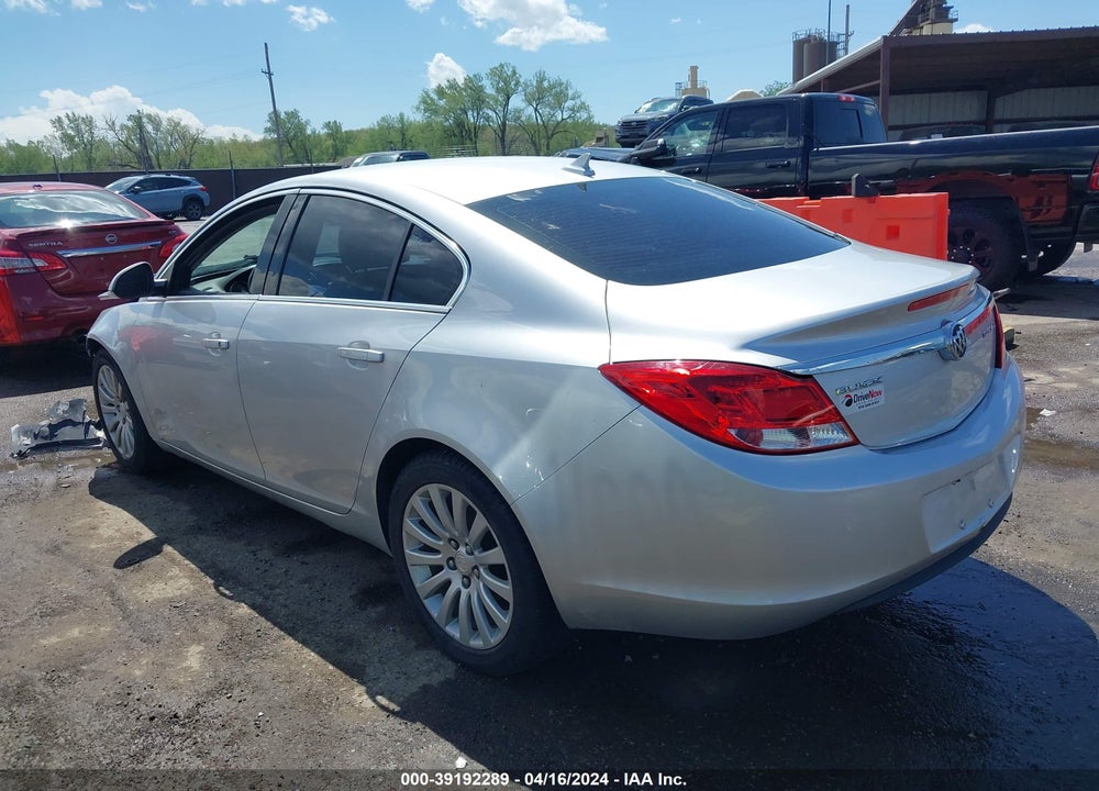 2012 BUICK REGAL VIN: 2G4GR5EK1C9168814