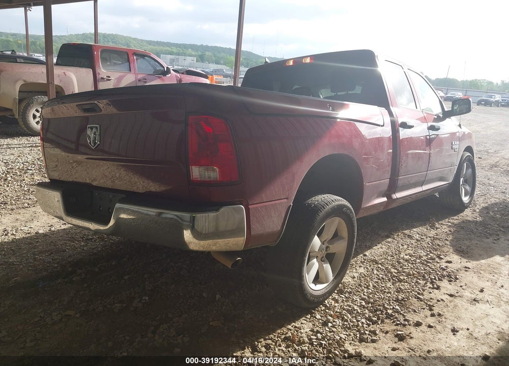 2022 RAM 1500 CLASSIC TRADESMAN QUAD CAB 4X2 6'4 BOX VIN: 1C6RR6FG8NS170744
