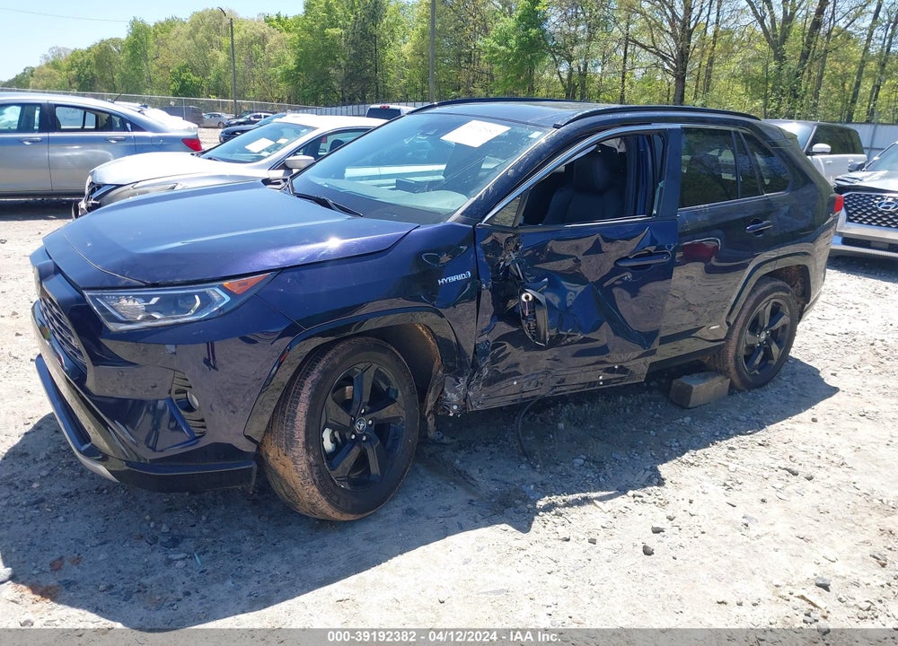 2021 TOYOTA RAV4 XSE HYBRID VIN: 2T3E6RFV0MW002733