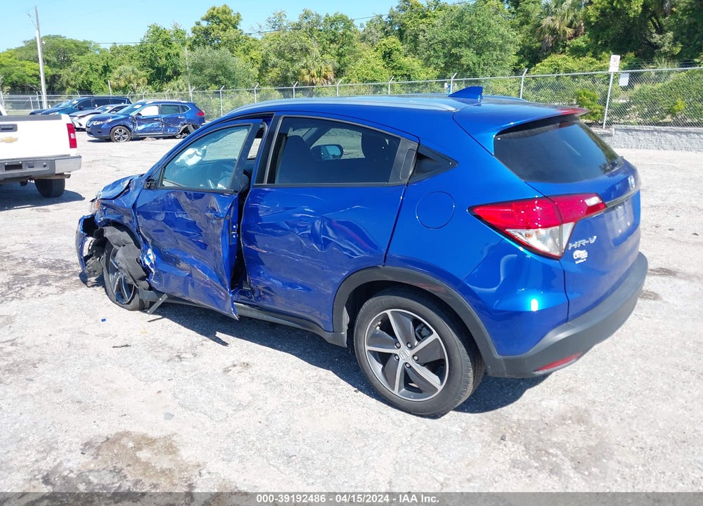 2022 HONDA HR-V 2WD EX VIN: 3CZRU5H50NM727629