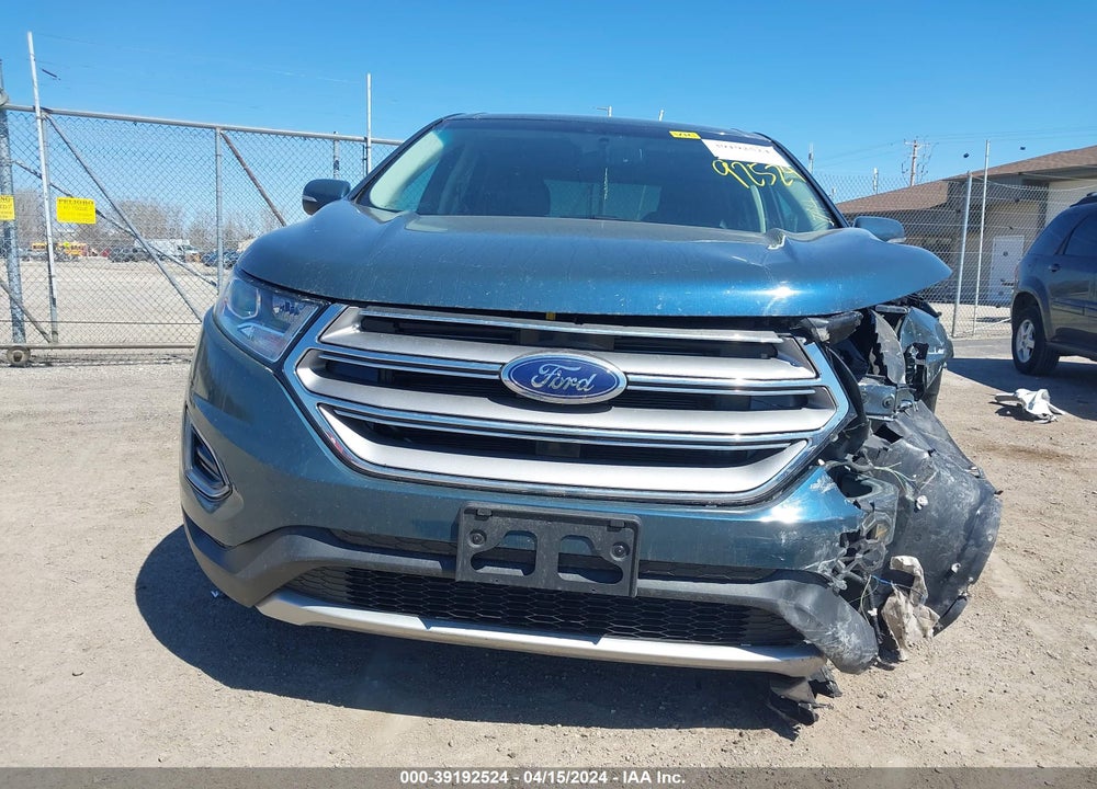 2016 FORD EDGE SEL VIN: 2FMPK4J90GBB51194