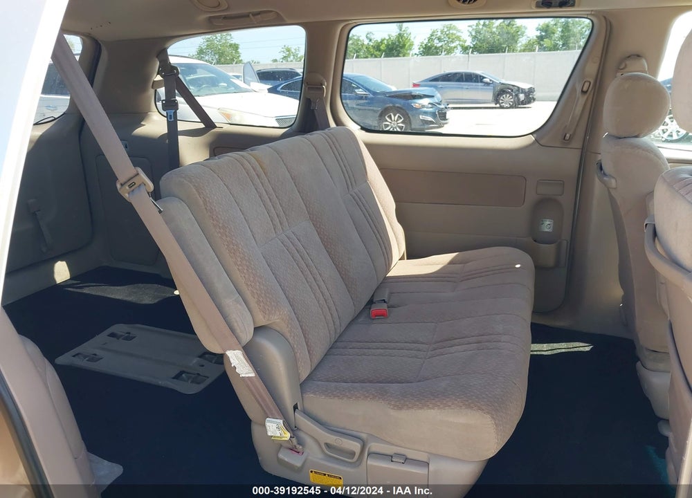 2001 TOYOTA SIENNA CE VIN: 4T3ZF19CX1U370295