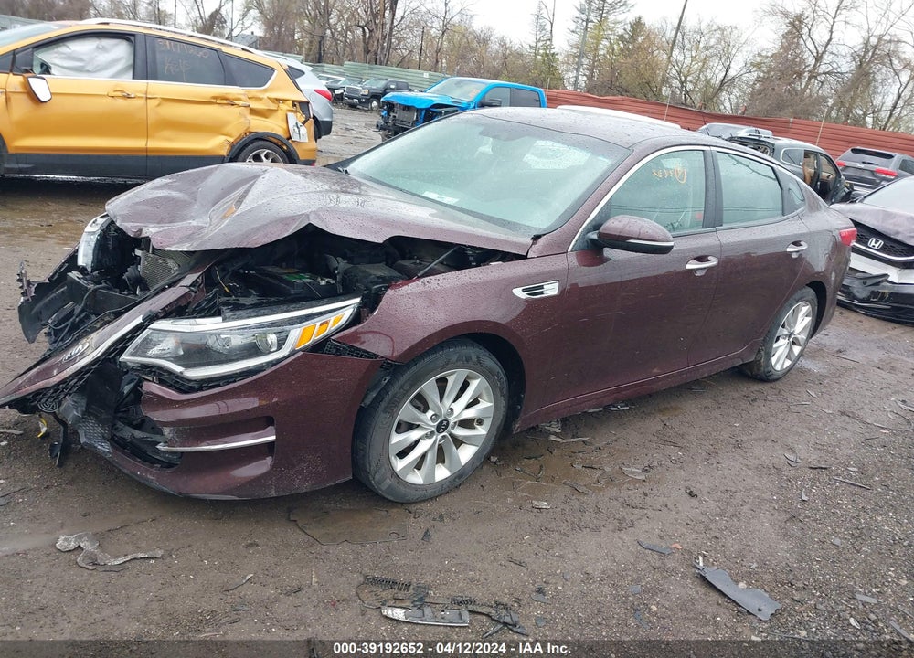 2018 KIA OPTIMA LX VIN: 5XXGT4L35JG259151