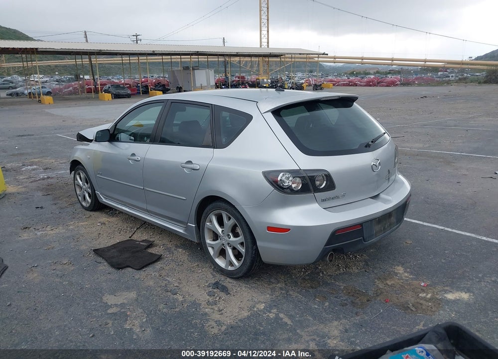 2009 MAZDA 3 S GRAND TOURING VIN: JM1BK344X91229472