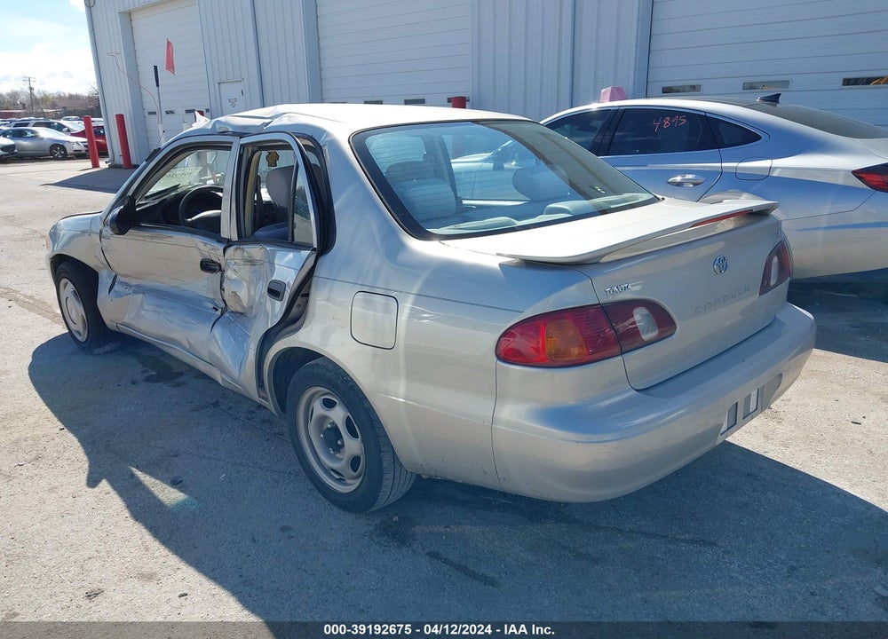 1999 TOYOTA COROLLA VE VIN: 2T1BR12E6XC216402