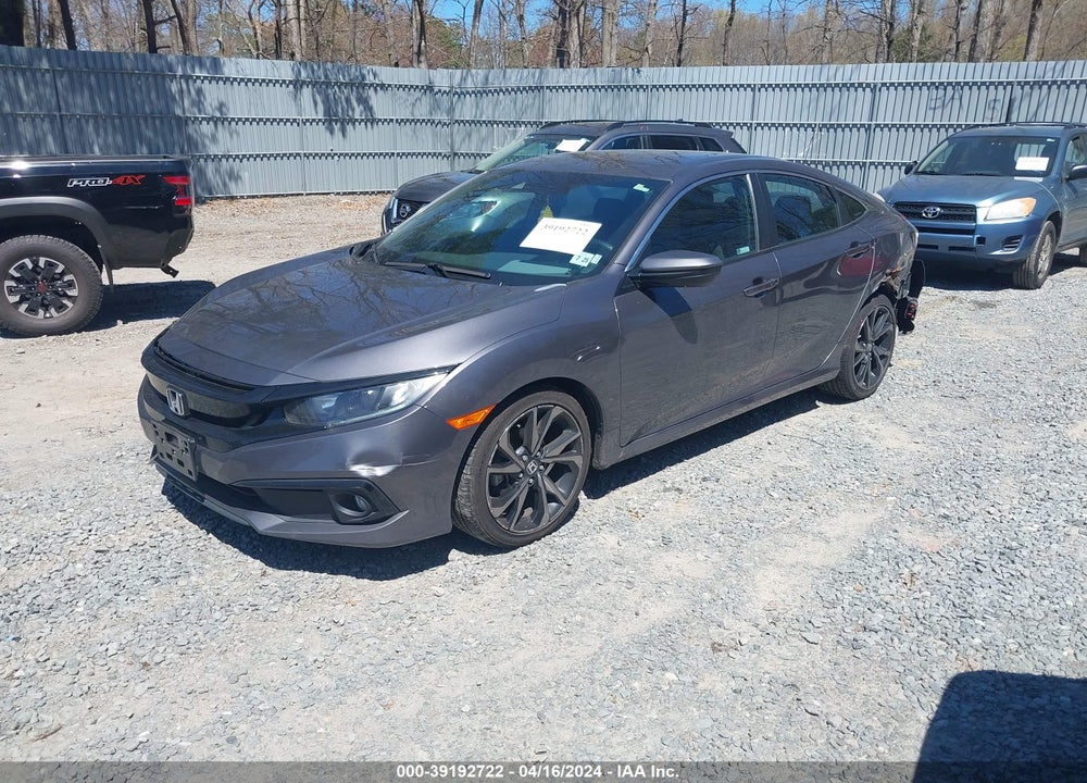 2020 HONDA CIVIC SPORT VIN: 2HGFC2F81LH507095