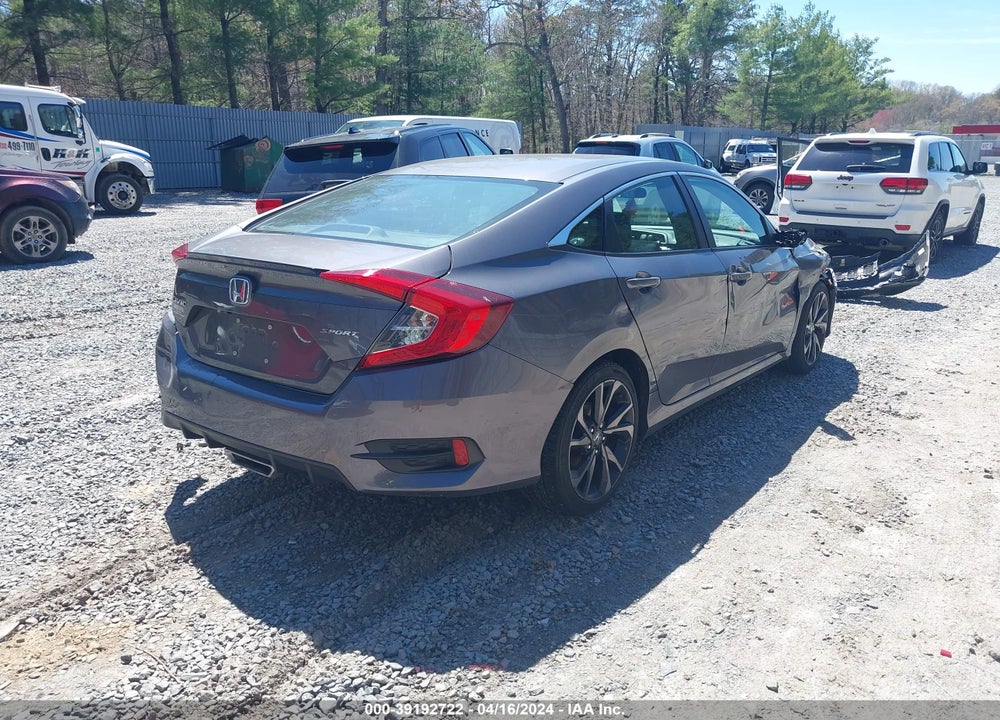 2020 HONDA CIVIC SPORT VIN: 2HGFC2F81LH507095