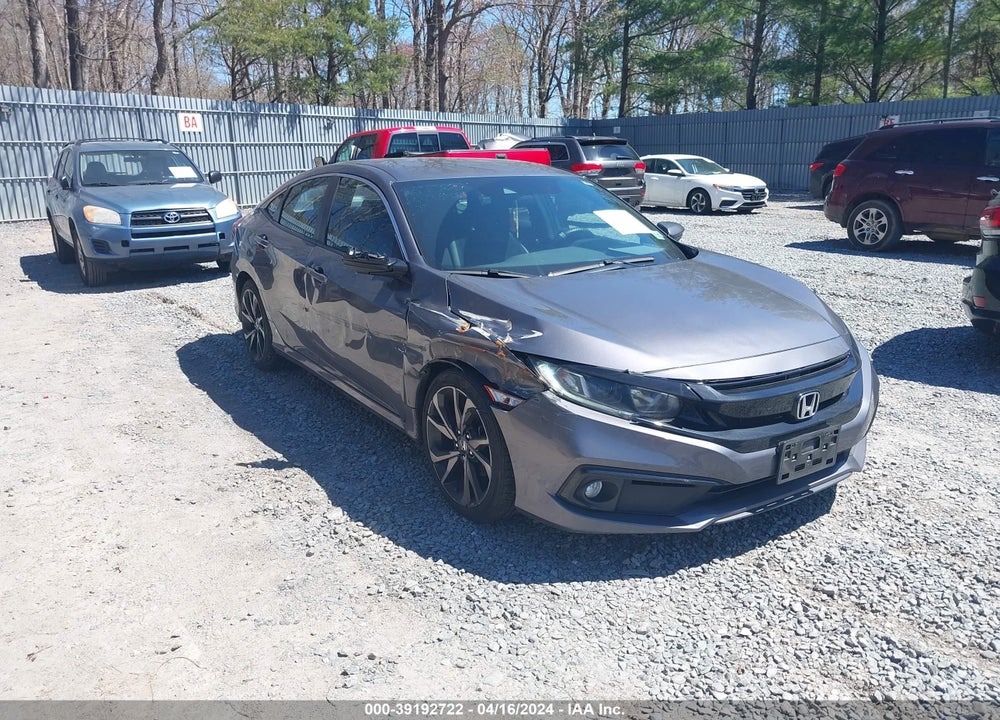2020 HONDA CIVIC SPORT VIN: 2HGFC2F81LH507095